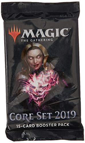 Magic The Gathering Set Base 2019 - Umschlag 15 Karten (EN), Mehrfarbig, MTG-M19BP von Magic The Gathering