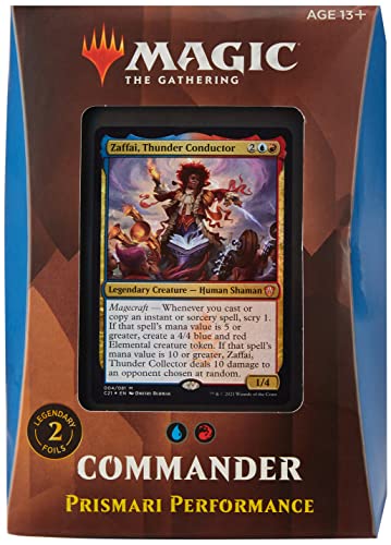 Magic The Gathering Strixhaven Commander Deck Prismari Performance (Blue-Red) von Magic The Gathering