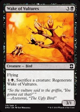 Magic The Gathering - Wake of Vultures (115/249) - Eternal Masters von Magic The Gathering