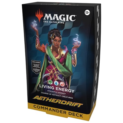 Magic: The Gathering Ätherdrift Commander-Deck – Lebendige Energie (Englische Version) von Magic The Gathering