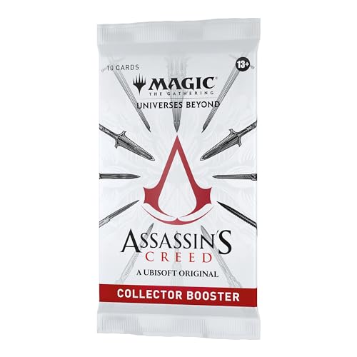 Magic: The Gathering – Assassin’s Creed Sammler-Booster | 10 Karten in jedem Booster | Sammelkartenspiel ab 13 (English Version) von Magic The Gathering