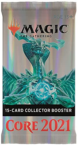 Magic: The Gathering Core Set 2021 (M21) Collector Booster | 15 Cards | Min. 4 Rares Per Pack von Magic The Gathering