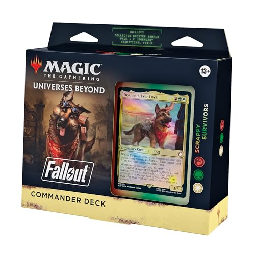 Magic: The Gathering Fallout Commander-Deck – Scrappy Survivors (englische Version) von Magic The Gathering