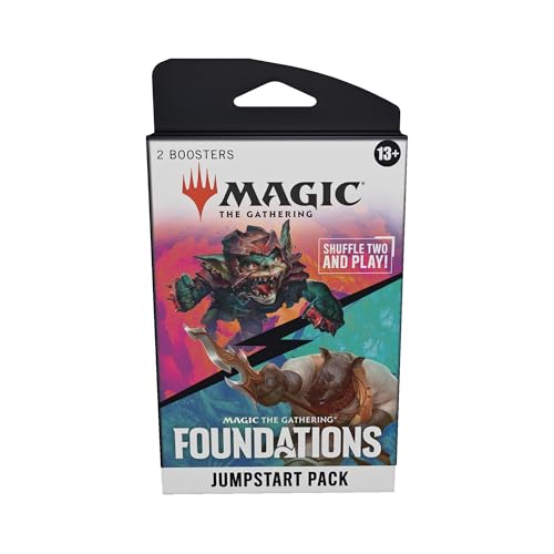 Magic: The Gathering Grundstein Jumpstart-Booster-2er-Pack (Englische Version) von Magic The Gathering