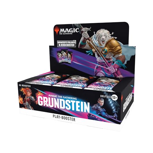 Magic: The Gathering Grundstein Play-Booster-Display (Deutsche Version) von Magic The Gathering