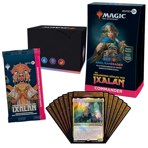 Magic: The Gathering Die verlorenen Höhlen von Ixalan Commander-Deck – Ahoi Matrosen (Deutsche Version) von Magic The Gathering