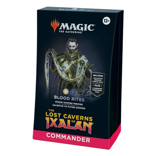 Magic: The Gathering Die verlorenen Höhlen von Ixalan Commander-Deck – Blutriten (Englische Version) von Magic The Gathering