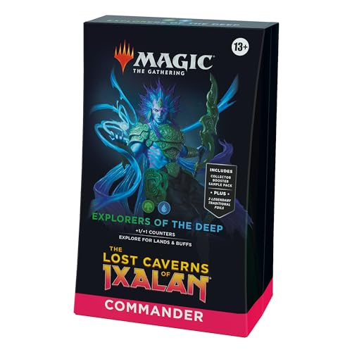 Magic: The Gathering Die verlorenen Höhlen von Ixalan Commander-Deck – Erkunder der Tiefen (Englische Version) von Magic The Gathering