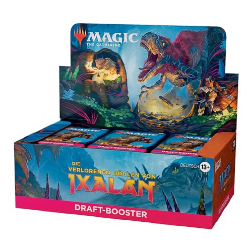 Magic: The Gathering Die verlorenen Höhlen von Ixalan Draft-Booster-Display (Deutsche Version) von Magic The Gathering