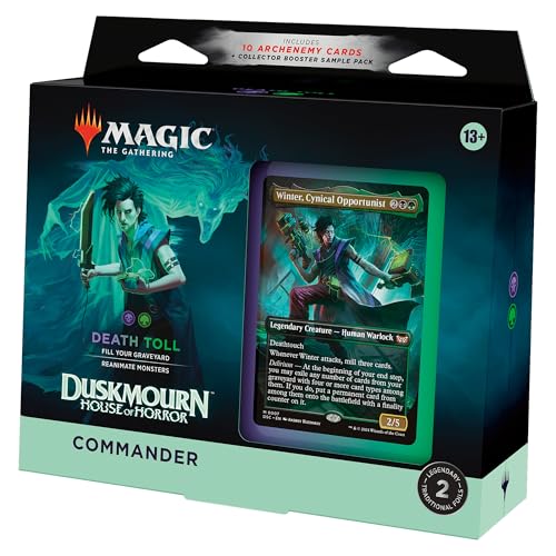 Magic: The Gathering Duskmourn: Haus des Schreckens Commander-Deck – Blutzoll (Englische Version) von Magic The Gathering