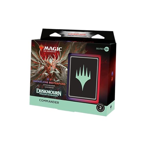 Magic: The Gathering Duskmourn: Haus des Schreckens Commander-Deck – Unendliche Bestrafung (Deutsche Version) von Magic The Gathering