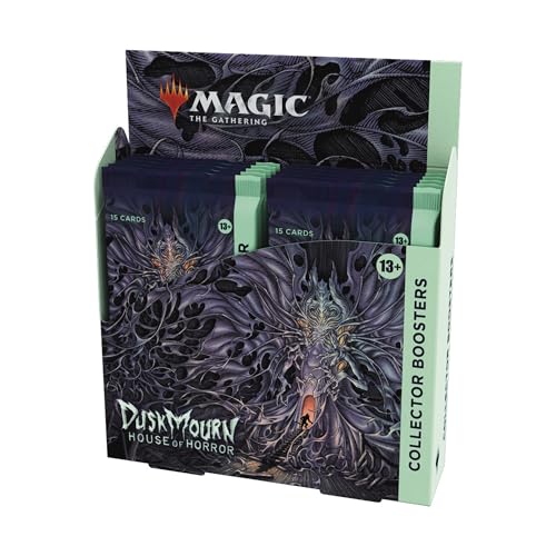 Magic: The Gathering Duskmourn: House of Horror Collector Booster Box - 12 Packs (180 Magic Cards) von Magic The Gathering