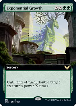 Magic: The Gathering - Exponential Growth - Extended Art - Strixhaven: School of Mages von Magic The Gathering