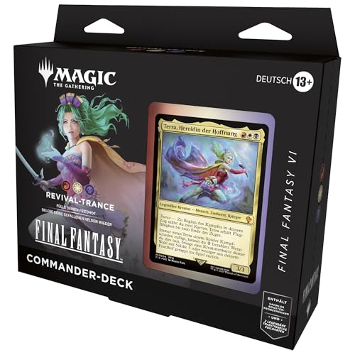 Magic: The Gathering FINAL FANTASY VI Commander-Deck – Revival-Trance (Deutsche Version) von Magic The Gathering