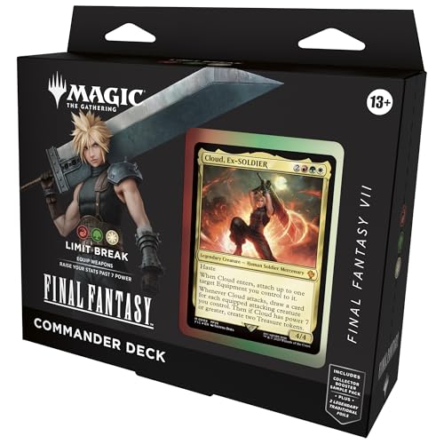 Magic: The Gathering FINAL FANTASY VII Commander-Deck – Limit-Break (Englische Version) von Magic The Gathering