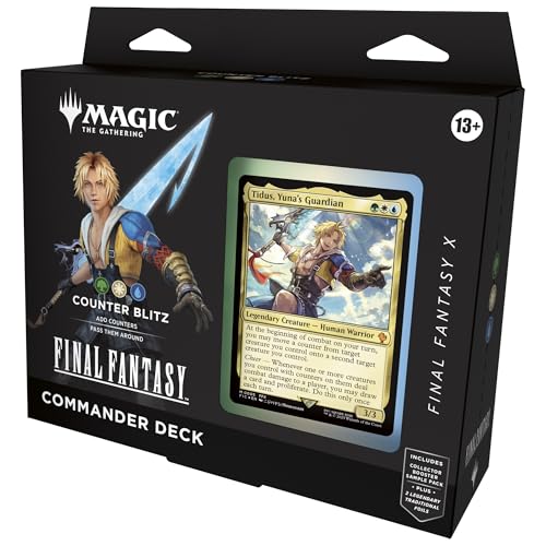 Magic: The Gathering FINAL FANTASY X Commander-Deck – Konter-Blitz (Englische Version) von Magic The Gathering