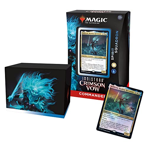 Magic: The Gathering Innistrad: Crimson Vow Commander Deck – Spirit Squadron (White-Blue) von Magic The Gathering