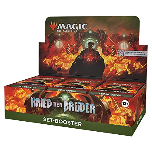 Magic: The Gathering Krieg der Brüder Set-Booster-Display, 30 Booster (Deutsche Version) von Magic The Gathering