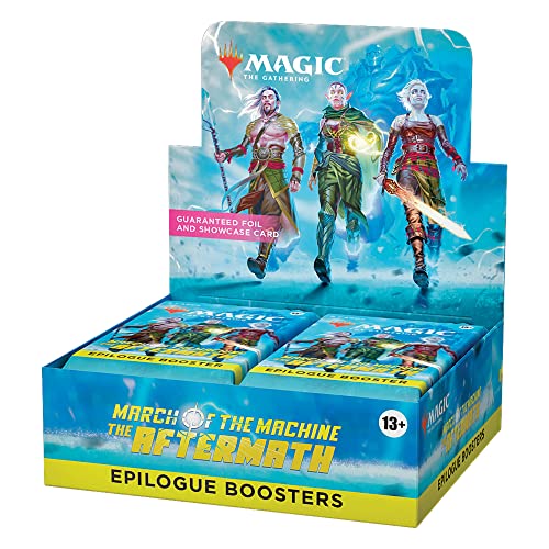 Magic: The Gathering March of The Machine: The Aftermath Epilogue Booster Box | 24 Packs (120 Magic Cards) von Magic The Gathering