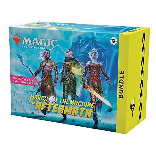 Magic: The Gathering Marsch der Maschine: Der Nachhall Bundle: Epilog-Edition, 8 Epilog-Booster + Zubehör (Englische Version) von Magic The Gathering