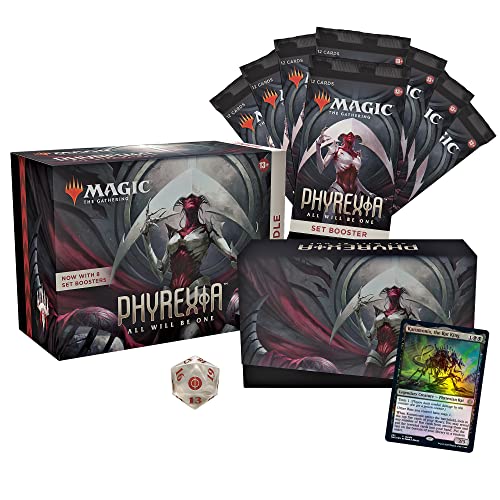 Magic: The Gathering Phyrexia: All Will Be One Bundle, 8 Set Boosters & Accessories (Englische Version) von Magic The Gathering