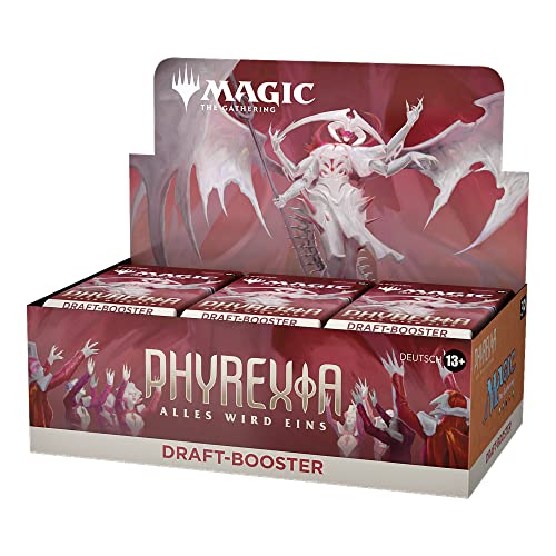 Magic: The Gathering Phyrexia: Alles wird eins Draft-Booster-Display, 36 Booster (Deutsche Version) von Magic The Gathering