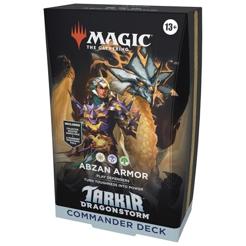 Magic: The Gathering Tarkir: Drachensturm Commander-Deck – Abzan-Bollwerk (Englische Version) von Magic The Gathering