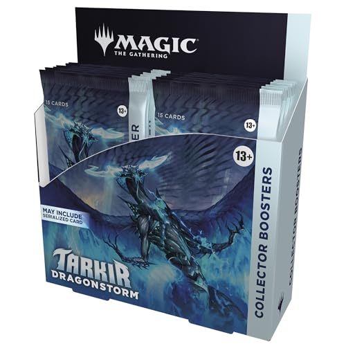 Magic: The Gathering Tarkir: Dragonstorm - Collector Booster Box - 12 Packs von Magic The Gathering