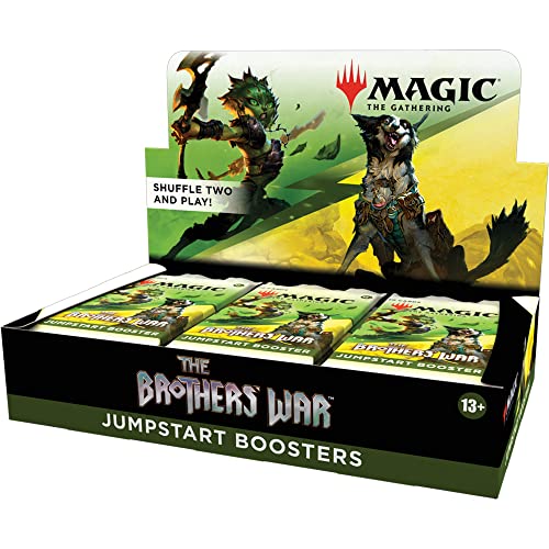 Magic: The Gathering The Brothers’ War Jumpstart Booster Box | 18 Packs (360 Magic Cards) von Magic The Gathering