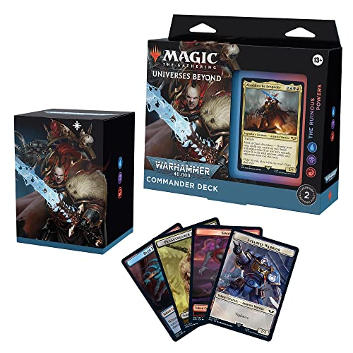 Magic: The Gathering Universes Beyond: Warhammer 40,000 Commander Deck – The Ruinous Powers (Englische Version) von Magic The Gathering