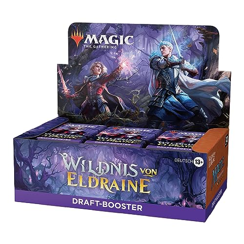 Magic: The Gathering Wildnis von Eldraine Draft-Booster-Display – 36 Booster (Deutsche Version) von Magic The Gathering