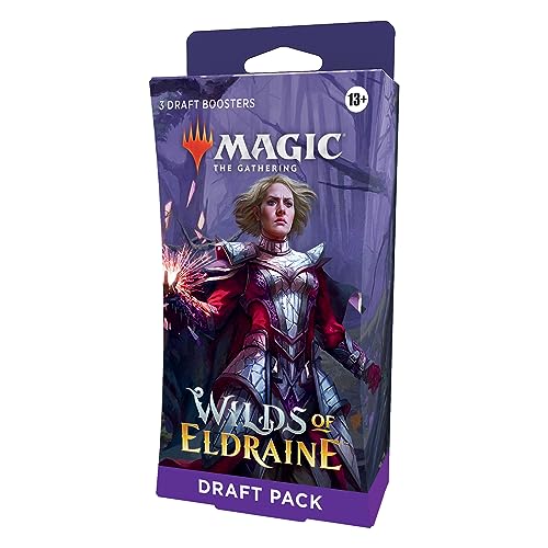 Magic: The Gathering Wildnis von Eldraine Draft-Pack mit 3 Boostern (45 Magic-Karten) (Englische Version) von Magic The Gathering