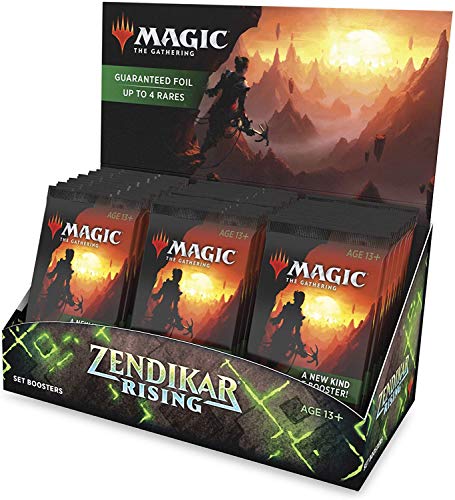Magic: The Gathering Zendikars Erneuerung Set-Booster-Display (30 Packungen Plus 1 Box-Topper) - Englische Version von Magic The Gathering