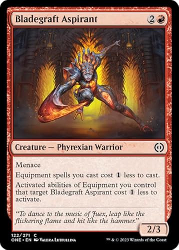 Magic: the Gathering - Bladegraft Aspirant (122) - Foil - Phyrexia: all will be one von Magic The Gathering