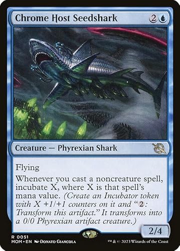 Magic: the Gathering - Chrome Host Seedshark (051) - March of The Machine von Magic The Gathering