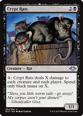 Magic: the Gathering - Crypt Rats - Ratti Della Cripta - Modern Horizons von Magic The Gathering