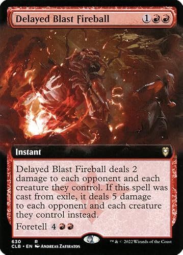 Magic: the Gathering - Delayed Blast Fireball (630) - Extended Art - Battle for Baldur's Gate von Magic The Gathering