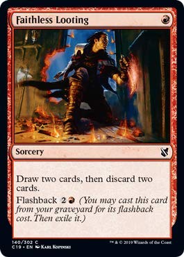 Magic: the Gathering - Faithless Looting - Saccheggio Degli Infedeli - Commander (2019 Edition) von Magic The Gathering