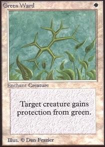 Magic: the Gathering - Green Ward - Alpha von Magic The Gathering