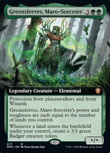 Magic: the Gathering - Greensleeves, Maro-Sorcerer (077) - Extended Art - Dominaria United Commander von Magic The Gathering