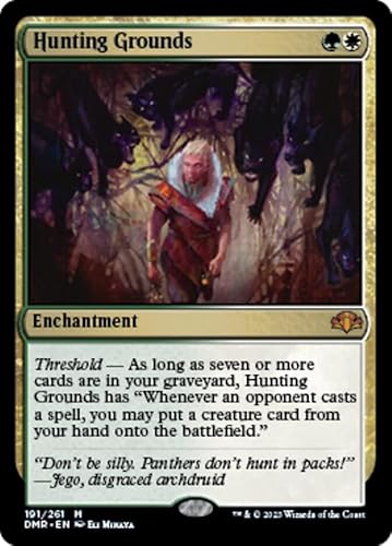 Magic: the Gathering - Hunting Grounds (191) - Foil - Dominaria Remastered von Magic The Gathering