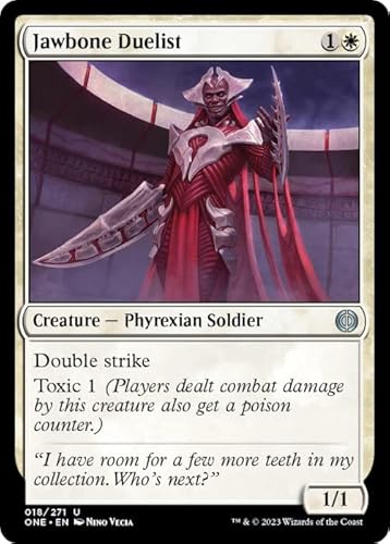 Magic: the Gathering - Jawbone Duelist (018) - Phyrexia: all will be one von Magic The Gathering