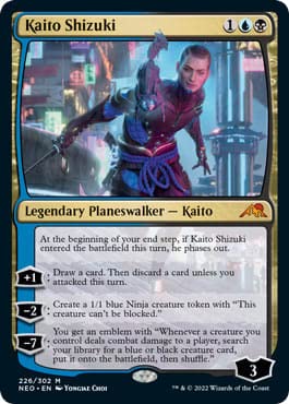 Magic: the Gathering - Kaito Shizuki - Kaito Shizuki - Kamigawa: Neon Dynasty von Magic The Gathering