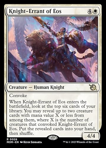 Magic: the Gathering - Knight-Errant of Eos (026) - Foil - March of The Machine von Magic The Gathering