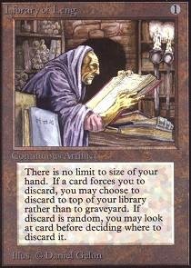 Magic: the Gathering - Library of Leng - Alpha von Magic The Gathering