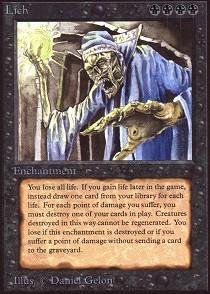 Magic: the Gathering - Lich - Beta von Magic The Gathering