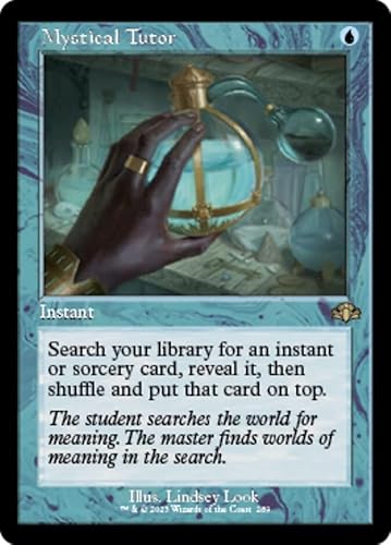 Magic: the Gathering - Mystical Tutor (289) - Retro Frame - Dominaria Remastered von Magic The Gathering