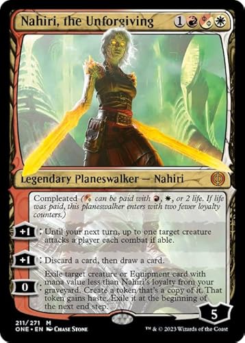 Magic: the Gathering - Nahiri, The Unforgiving (211) - Phyrexia: all will be one von Magic The Gathering