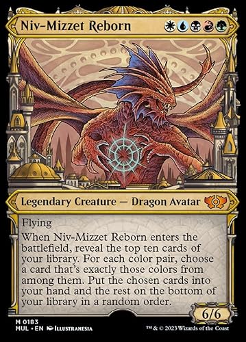 Magic: the Gathering - Niv-Mizzet Reborn (183) - Halo Foil - Multiverse Legends von Magic The Gathering