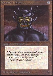 Magic: the Gathering - Obsianus Golem - Alpha von Magic The Gathering